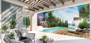 Luxury villas of Mediterranean inspiration